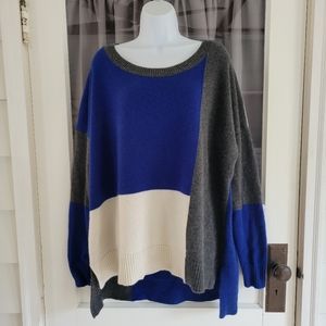 Derek Lam 10C Athleta colorblock sweater